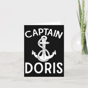 Kapitän Doris Anchor Bootschiff Karte