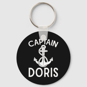 Kapitän Doris Anker Boot Bootfahren Yacht Schiff Schlüsselanhänger