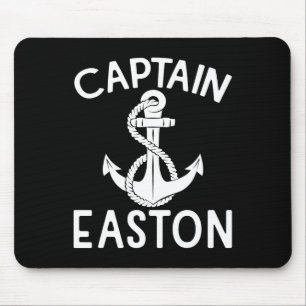 Kapitän Easton Anker Yacht Boot Bootsfahrt Schiff  Mousepad