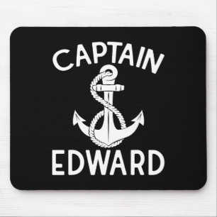 Kapitän Edward Anker Boating Schiff Jacht Boot Mousepad