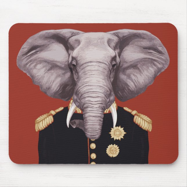 Kapitän Elephant Mousepad (Vorne)