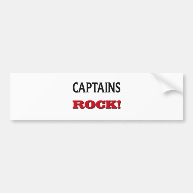 Kapitän-Felsen Autoaufkleber (Vorne)