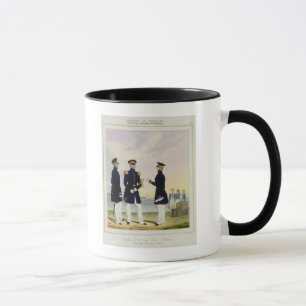 Kapitän, Flaggen-Offizier und Kommandant (ziehen Tasse