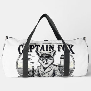 Kapitän Fuchs Hüter der Meere Nautisches Design Duffle Bag