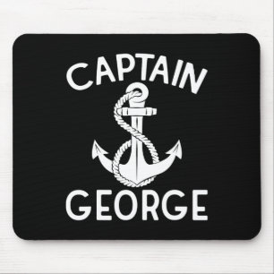Kapitän George Segelyacht Boot Schiff Anker Mousepad