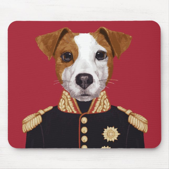 Kapitän Jack Russell Mousepad (Vorne)