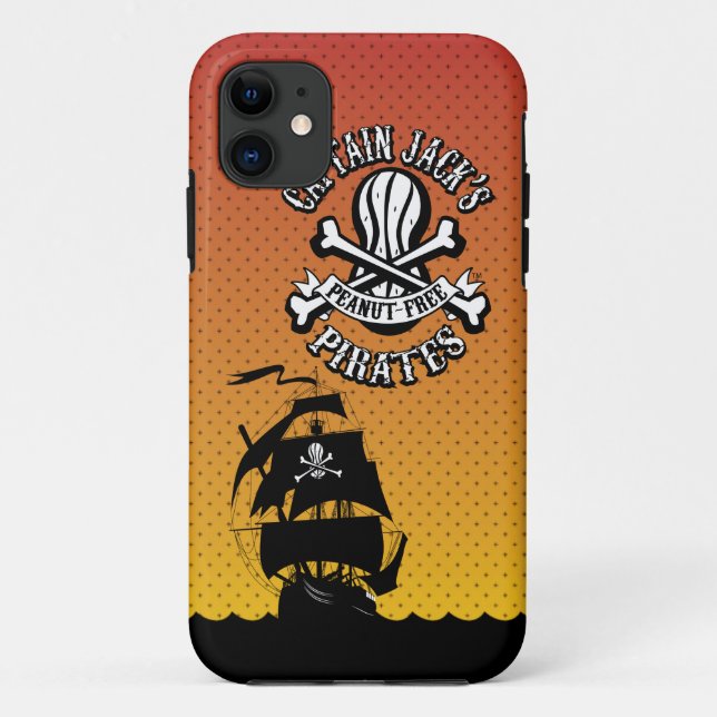 Kapitän Jacks Erdnuss-Frei Pirates iPhone 5 Fall Case-Mate iPhone Hülle (Rückseite)