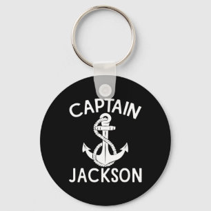 Kapitän Jackson Yachtboot Segeln Boot Schiff Schlüsselanhänger