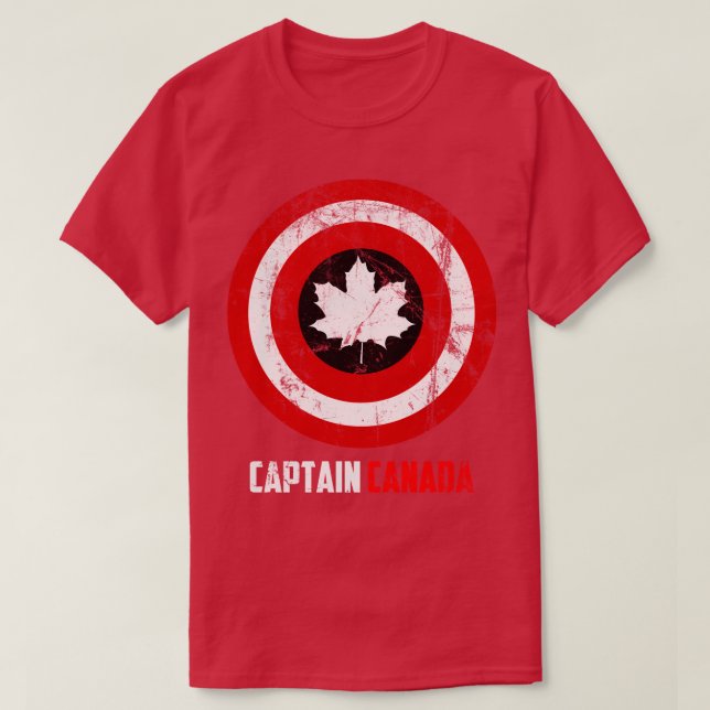 Kapitän Kanada T-Shirt (Design vorne)