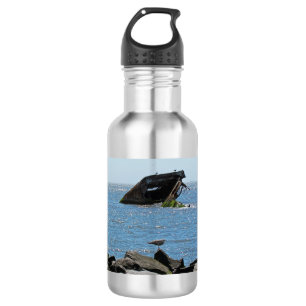 Kapitän Mai Schiffswrak Wasserflasche
