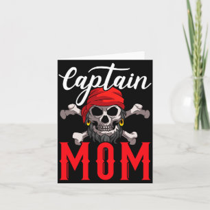 Kapitän Mama Mami Mama Piratenliebhaber-Performanc Karte
