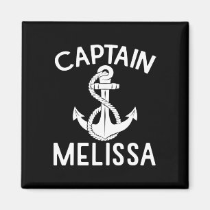 Kapitän Melissa Schiff Bootsanker Magnet