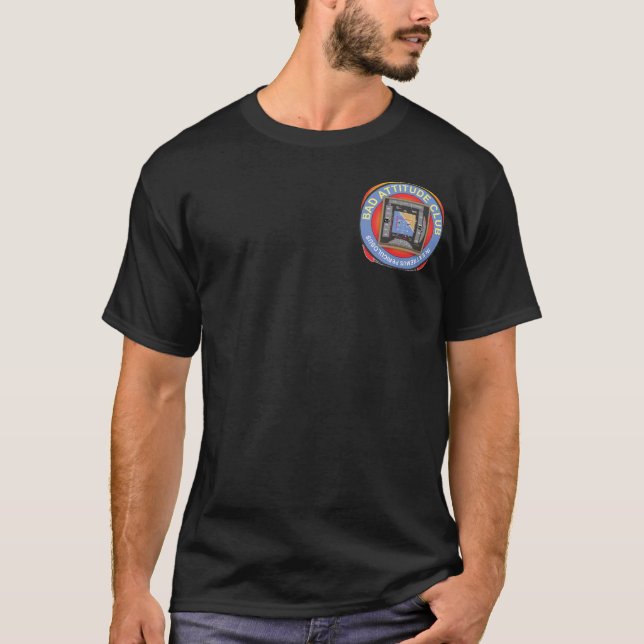 Kapitän Mikes "SCHLECHTE HALTUNGS-" T-SHIRT (Vorderseite)