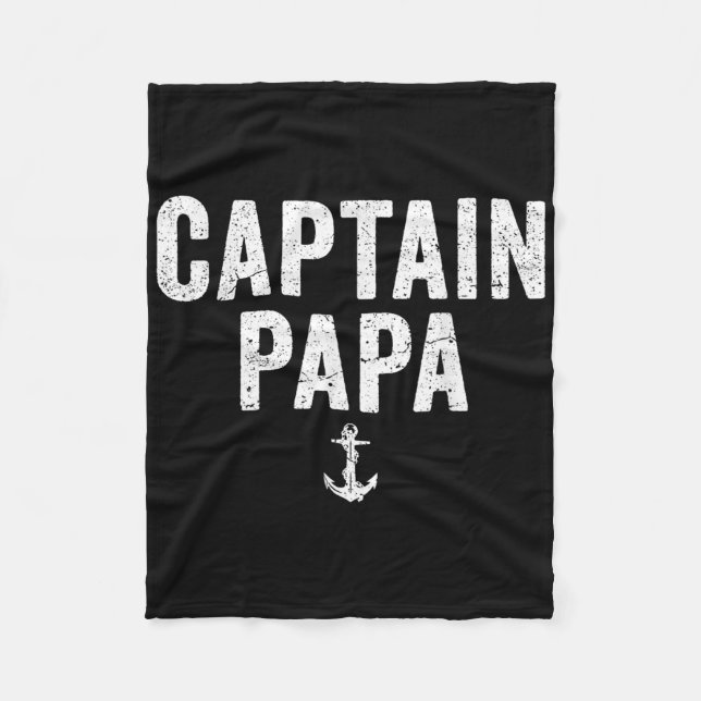 Kapitän Papa Pontonboot Seefischerei Bootsfahrt Sa Fleecedecke (Vorderseite)