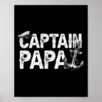 Kapitän Papa Pontoon Lake Segler Angeln Bootfahren