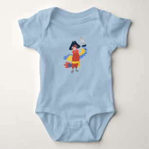 Kapitän Pirat Bunter Papagei Baby Strampler