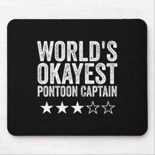 Kapitän Pontoon Boat Boati Mousepad