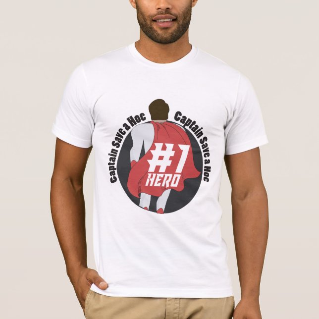 Kapitän Rettete ein Hero-Shirt Nr. 1 T-Shirt (Vorderseite)