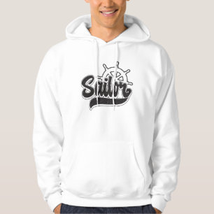 Kapitän Sailor Segelschiff Meer Segeln Funny Gesch Hoodie