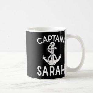 Kapitän Sarah Ankerboot Yacht Bootfahren Schiff  Kaffeetasse