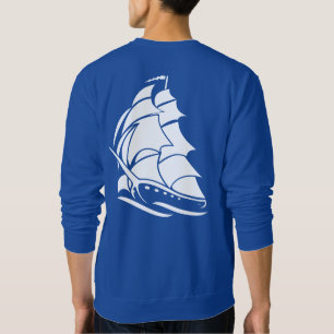 Kapitän Segelboot Anker Nautisches Design Sweatshirt