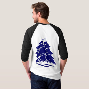 Kapitän Segelboot Anker Nautisches Design T-Shirt
