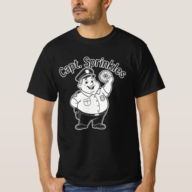 Kapitän Sprinkles  T-Shirt (Vorderseite)