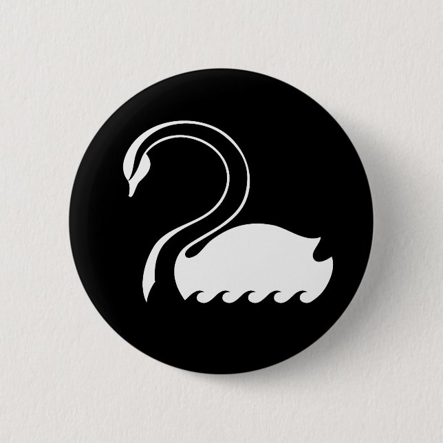 Kapitän Swan Flag Button (Vorderseite)