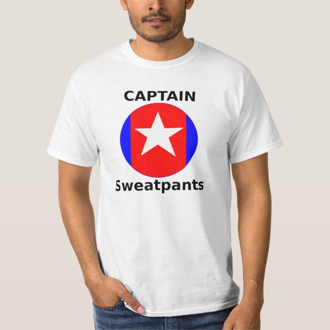Kapitän Sweatpants T-Shirt (Vorderseite)