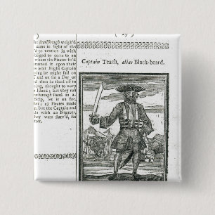 Kapitän Teach, alias schwarzer Bart Button