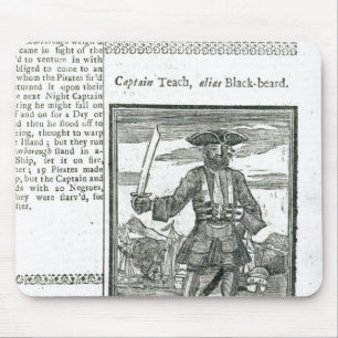 Kapitän Teach, alias schwarzer Bart Mousepad