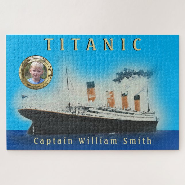Kapitän Titanic des benutzerdefinierten Fotos (Horizontal)