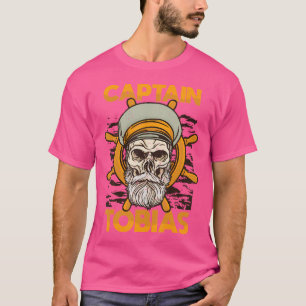 Kapitän Tobias Schiffsruder Seemann einzigartige A T-Shirt