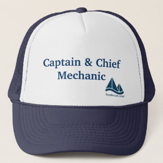 Kapitän-u. Leiter-Mechaniker-Segeln-Hut Truckerkappe