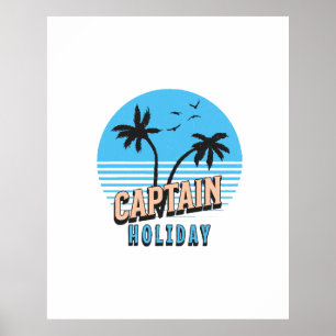 Kapitän Urlaub Poster