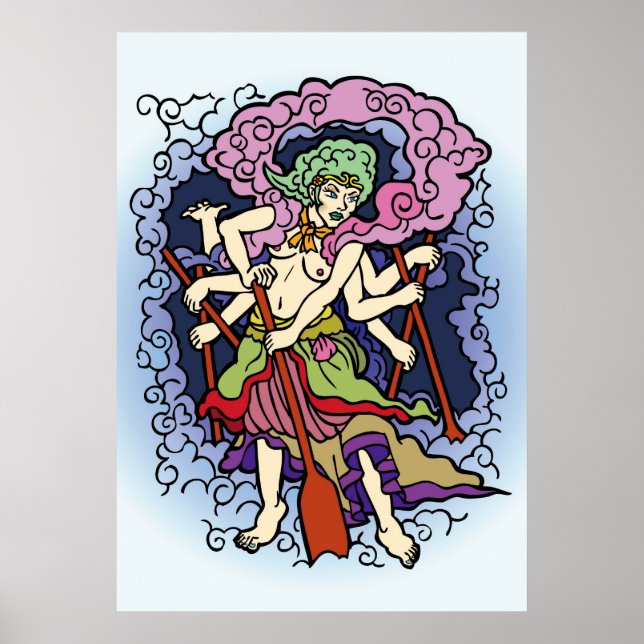 Kapitän von Spider Poster (Vorne)