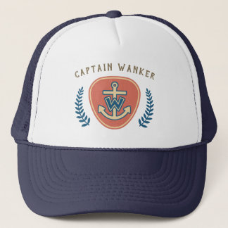 "Kapitän Wanker" Truckerkappe