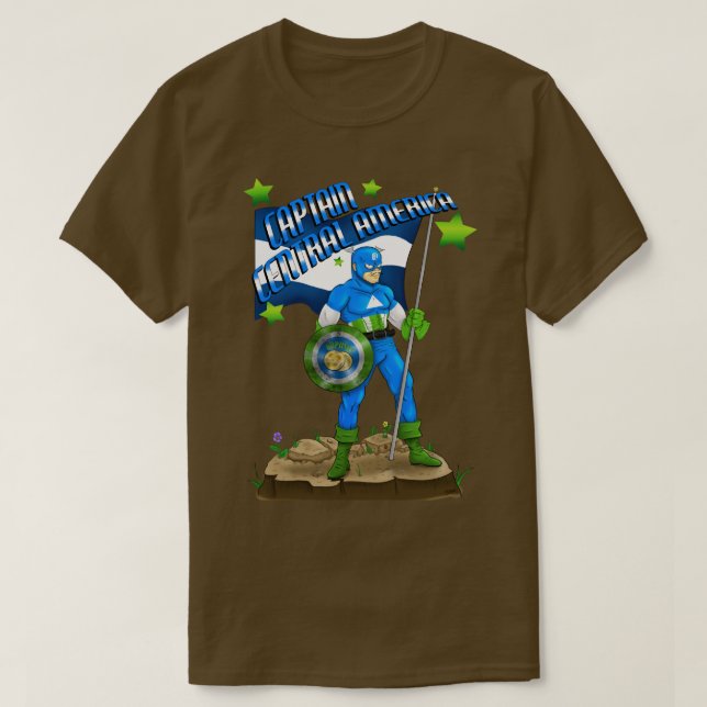 Kapitän Zentralamerika T-Shirt (Design vorne)
