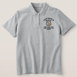 Kapitän's Mate Yacht Flag Embroider personalisierb
