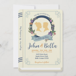 Kapitel 1 zum Thema Hochzeitbuch-Bibliothek Einladung