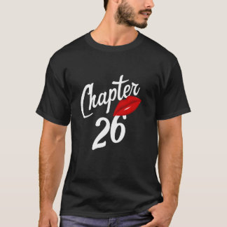 Kapitel 26 Jahre Geburtstag 26. Geboren 1995 T-Shirt
