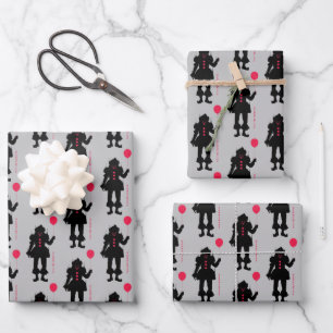 Kapitel 2   Zeit bis zum Float Ballon Grafik Geschenkpapier Set