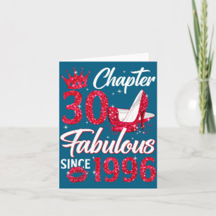 Kapitel 30 Fabelhaft seit 1996 Illustration Karte