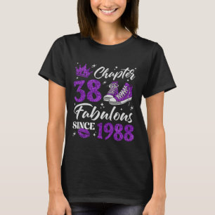 Kapitel 38 Fantastisch seit 1988 38. Geburtstag Fr T-Shirt