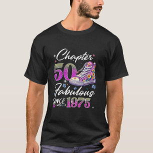 Kapitel 50 EST 1975 50 Jahre Alte Geschenke 50. Ge T-Shirt