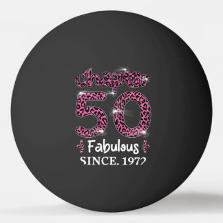 Kapitel 50 Fabelhaft seit 1972 Tischtennisball