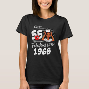 Kapitel 55 Fabelhaft Seit 1968 Schwarzes Mädchen G T-Shirt