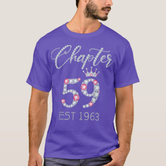 Kapitel 59 EST 1963 59Geburtstagsgeschenke T-Shirt