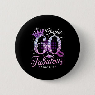 Kapitel 60 Fantastisch seit 1966 60. Geburtstag Kö Button
