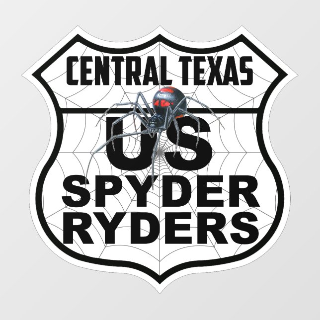 Kapitel Central Texas - Aufkleber Kapitel Logo (Blatt)